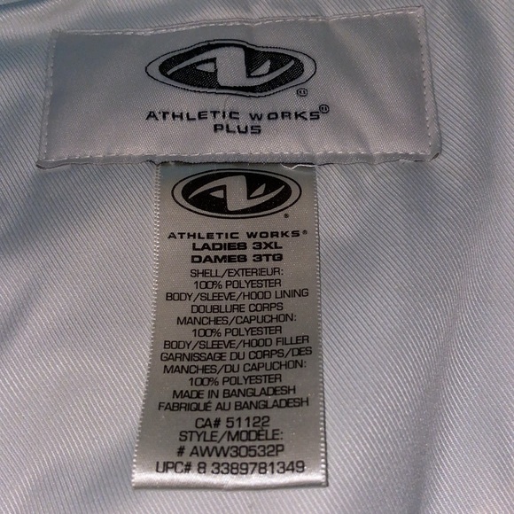Athletic Works Ladies Warm Winter Jacket Coat Plus Size 3X - Picture 6 of 9